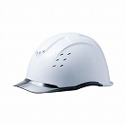 通気孔付ヘルメット（クリアバイザータイプ）ＫＰ付白