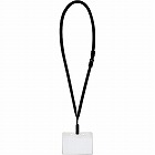 ソフト吊り下げ名札（チャックなし）　黒　１０個