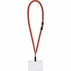 ソフト吊り下げ名札（チャックなし）　赤　１００個