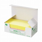 強粘着ふせん　７５×７５　パステル４色　１０冊