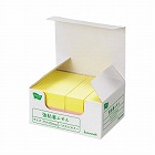 強粘着ふせん　７５×２５　パステル４色　２０冊