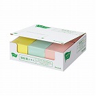 強粘着ふせん　７５×５０　パステル４色　３０冊×３