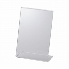 サインホルダー片面用Ｌ型　写真Ｌサイズ　縦