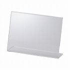 サインホルダー片面用Ｌ型　Ａ６　横
