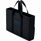ミーティングバッグ　黒　スリム　３個
