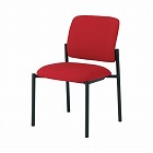 リネアチェア　レッド　２脚セット