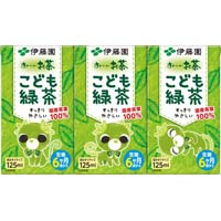 おーいお茶　こども緑茶　１２５ｍｌ　３６本