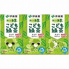 おーいお茶　こども緑茶　１２５ｍｌ　３６本