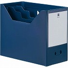 ＰＰ製ファイルボックス横１５０仕切りネイビー１０個