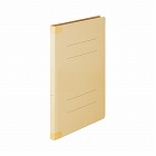 ラベルが剥がし易い背補強フラットＦ黄　Ａ４　５０冊