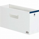 ローライズファイルボックス　Ａ４横ネイビー　５個