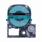 テプラＰＲＯテープ　はがせる　緑ラベル黒字１２ｍｍ