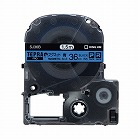 テプラ　ＰＲＯテープ　マグネット青色３６ｍｍ黒文字