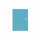 ソフトリングノート　Ａ５　ドットＢ罫５０枚　水色