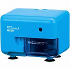 芯先調整機能付き電動シャープナー　横型　ブルー