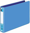 リングファイルボード表紙青Ｂ６横背幅３０ｍｍ１０冊