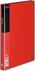 クリヤーブックベーシックＡ４縦４０ポケット赤１０冊