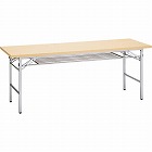 折りたたみテーブル幅１８００奥行６００メープル