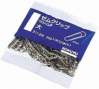 ゼムクリップ大２８ｍｍ　約１２５本入　５パック