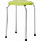 スツールＭ‐２２　グリーン６脚セット