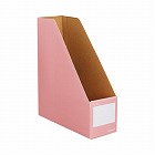 ファイルボックス　Ａ４縦　ピンク　１０個