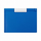 樹脂製クリップボード　Ａ４横　ブルー