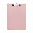貼り表紙クリップボード　Ａ４縦　ピンク