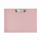 貼り表紙クリップボード　Ａ４横　ピンク
