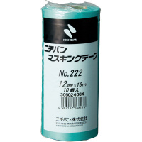 マスキングテープ２２２‐１２　１２ｍｍ　１０巻