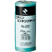 マスキングテープ２２２‐４０　４０ｍｍ　３巻