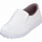 作業靴　キッチンクルー　ホワイト　２４．５ｃｍ