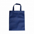 不織布Ａ４手提げバッグ　ネイビー　１０枚×５