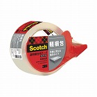 スコッチ（Ｒ）透明梱包用テープ軽量物用　カッター付