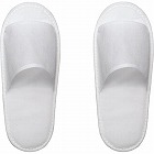 不織布スリッパ　袋入り　ホワイト　１０足入×１０