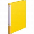 マニュアルクリヤーブック（差替式）　黄