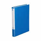 名刺ファイル差替式Ａ４縦　３０穴３００名　青