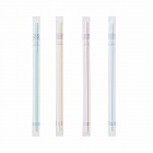 ストライプストロー４色アソート　袋入　５００本入