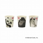 ＨＭどうぶつ柄カップ　７オンス１００個入×２５