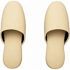 抗菌レザー調ビニールスリッパ　ベージュＭ　１０足入