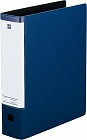スリットパイプ式ＦＡ４縦背幅６９ｍｍネイビー１０冊