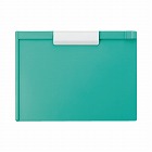 樹脂製クリップボード　Ａ４横　グリーン１０枚