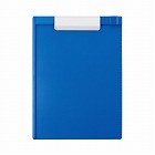 樹脂製クリップボード　Ａ４縦　ブルー５枚