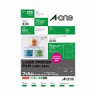 フィルムラベル　透明ツヤ消し　ＬＢＰ　２７面１０枚