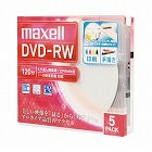 ＤＶＤ‐ＲＷ録画用　２倍速　ＩＪ対応　５枚Ｐ