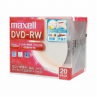 ＤＶＤ‐ＲＷ録画用　２倍速　ＩＪ対応　２０枚Ｐ