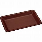 レザー調カルトン　ブラウン