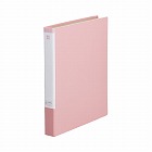 リングファイル貼り表紙Ａ４縦背幅３５ｍｍ　桃