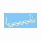 メッシパネル用　線材棚　白