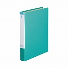 リングファイル貼り表紙Ａ４縦背幅３５ｍｍ　緑×１０