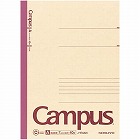 再生紙キャンパスノート　セミＢ５　Ａ罫４０枚×５